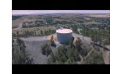 750,000 Gallon Prestressed Concrete Reservoir in Billings, MT - Video