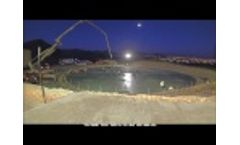 3.0 MG Concrete Water Reservoir -  Video
