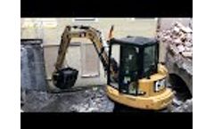 Where`s the Crusher Now? The MB-C50 Crusher Bucket at Work in a Bavarian Residential Area Video