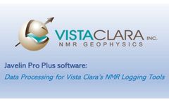 VistaClara Javelin Pro Plus Software Overview - Video