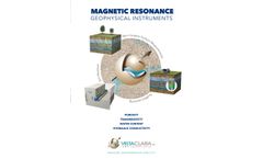Vista Clara - Magnetic Resonance Geophysical Instruments Overview - Brochure