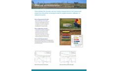 Discus - Magnetic Resonance Soil Moisture Analyzer - Brochure