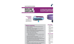Bioline - Pressure Compensating Dripline - Brochure