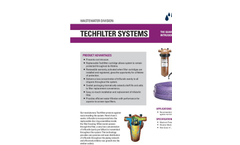 Netafim - Techfilter Systems - Brochure