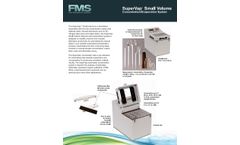 SuperVap - Model 12 - Solvent Evaporation/Concentration System - Brochure