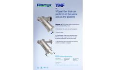 Filternox - Model YMF - Y-Type Manual Filter - Brochure