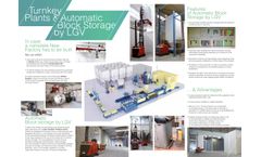 Nuova LGV - Turnkey Plants & Automatic Block Storage - Brochure