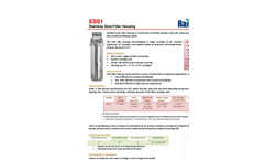 Model CHT - Chlorination Systems Brochure