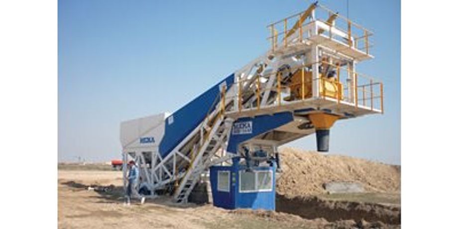Model MB-30M - Mobile Concrete Batching System
