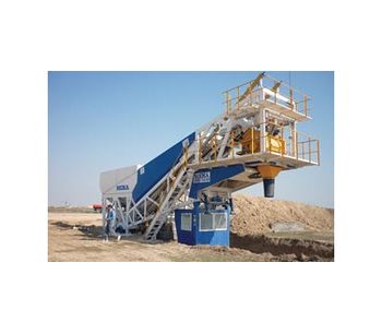 Model MB-30M - Mobile Concrete Batching System