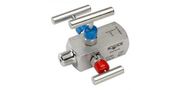 3-Valve Double Block & Bleed, Hard Seat Needle Valves