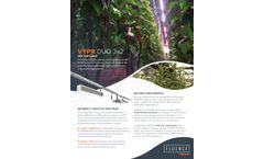 Fluence - Model VYPR DUO 3x2 - Greenhouse Grow Light Brochure