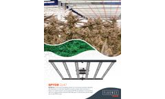Fluence - Model SPYDR 2p - 47 Inch Full-Cycle Top-Lighting Solution for Commercial Cannabis Cultivation Brochure