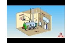 ATTSU - Sala de caldera completa - Full steam boiler room - Video