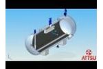 ATTSU - 3D AV acumulador de vapor - Steam accumulator - Video
