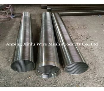 FY-XL - Model 04 Stainless Steel Wedge Wire - Dewatering Water Well Screen