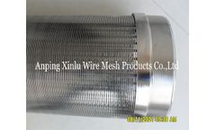 XinLu - No Magnetic Stainless Steel Water Well Filter Tube