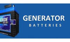 Buy Generator Batteries Online at Best Price from Exide, Amaron, Oakya - Batterybhai.com