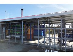 TDP-1 pyrolysis unit treats the waste from the oilfield