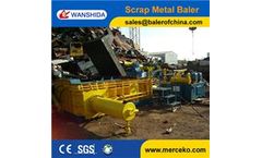 Wanshida - Model Y83-250 - Scrap Metal Baler/Metal Baling Press