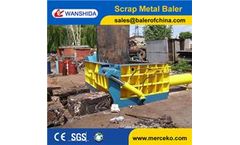 Wanshida - Model Y83-160 - Scrap Metal baler/Hydraulic Metal Baler
