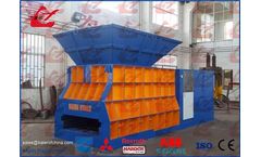 WANSHIDA - Model Q43W-4000B - Horizontal Container Shear Big Mough Scrap Metal Shear