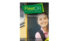 Safe School Transport Solution by ORMAT - Flyer