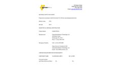 Oil Buster - Oil Spill Cleaning on Hard Surfaces Powder - Safety Data Sheet