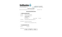 UniremTech - Model PRP - Powder for Hydrocarbon Spill Clean Up - Brochure