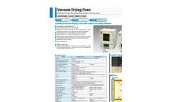 ADP200C/210C/300C/310C Vacuum Oven - Brochure