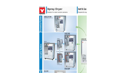 Spray Dryer Overview - Brochure