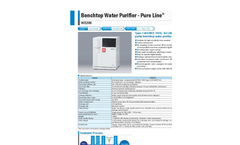 Yamato WE200 Pure Line Water Purifier - Brochure