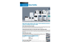 Water Purifier Overview - Brochure