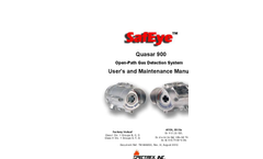 Quasar 900 - Open-Path Gas Detection System User and Maintenance Manual 