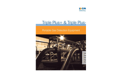 Triple Plus+ & Triple Plus+ IR - Portable Gas Detection Equipment Datasheet