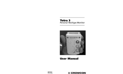 Tetra 3 - Personal Multigas Monitor User Manual