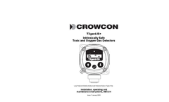 Crowcon - TXgard-IS+ - Intrinsically Safe Toxic and Oxygen Gas Detectors User Manual