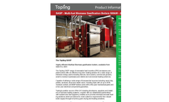 Topling - Model SASP - Multi-fuel Biomass Gasification Boilers 500kW - 2MW - Brochure