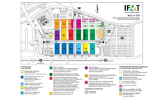 Plan of the Fair Grounds IFAT 2014- Brochure