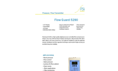 FlowGuard - Model 5290 - High Quality Digital Processor Controlled Flow and Pressure Monitor - Brochure