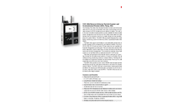 Particles Plus - Model 5301-AQM and 5302-AQM - Air Quality Monitors (CO2, Temp, RH, and TVOC) - Datasheet