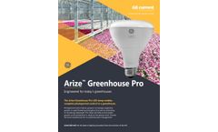 Arize - Greenhouse Pro Photoperiodic LED Lamp - Datasheet