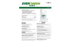 EverGreen - Model Pro 60-6 - Concentrated Pyrethrin Formulation- Brochure