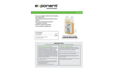 Exponent - Insecticide Synergist - Brochure
