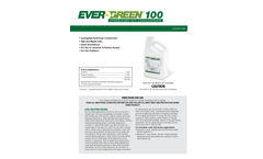 EverGreen - Model 100 - Synergized ULV Concentrate - Datasheet