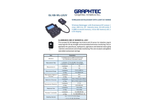 Graphtec - Model GL100-WL-LXUV - Wireless Datalogger with Light/UV Sensor Brochure