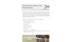 Fabrication Services Brochure