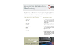 Plastics Fabrication and Machining Brochure
