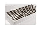Model PQ20B128 PL - 55 Round Trays for Hydroponic Growing Kit