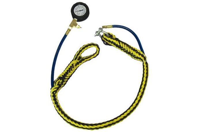 Plug-It-Products - Model 123-10 - Inflation Hose w/ Monitoring Gauge
